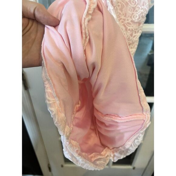 Vintage Y2K Princess Choker Lace Mini Dress Mini Ruched Bodycon Large. H - Picture 5 of 10